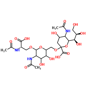 STn Epitope N-Acetate结构式_385398-89-0结构式