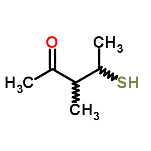 (9Ci)-4-疏基-3-甲基-2-戊酮结构式_385766-53-0结构式