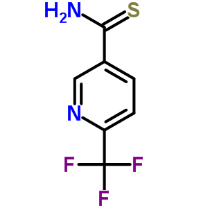 6-(三氟甲基)硫代烟酰胺结构式_386715-34-0结构式