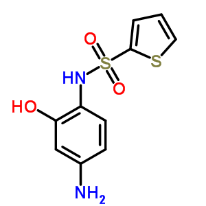 2-Thiophenesulfonamide,n-(4-amino-2-hydroxyphenyl)-Structure,38880-73-8Structure 2-Thiophenesulfonamide,n-(4-amino-2-hydroxyphenyl)- Structure,38880-73-8Structure