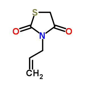 3-Prop-2-enyl-1,3-thiazolidine-2,4-dioneStructure,39137-27-4Structure 3-Prop-2-enyl-1,3-thiazolidine-2,4-dione Structure,39137-27-4Structure