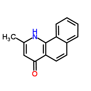 2-甲基-苯并[h]喹啉-4-醇结构式_3919-49-1结构式