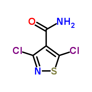 3,5-二氯噻唑-4-羧酰胺结构式_3925-01-7结构式