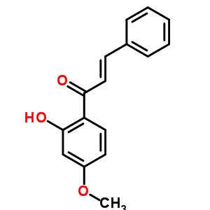 1-(2-羟基-4-甲氧基苯基)-3-苯基-2-丙烯-1-酮结构式_39273-61-5结构式