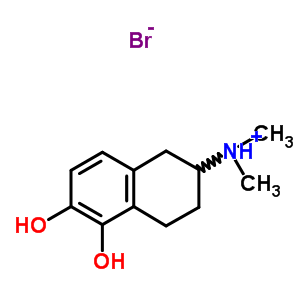 1,2-萘二醇,6-(二甲基氨基)-5,6,7,8-四氢-(9ci)结构式_39478-90-5结构式