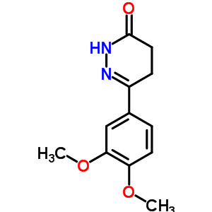 6-(3,4-二甲氧基苯基)-4,5-二氢-3(2H)-吡嗪酮结构式_39499-66-6结构式