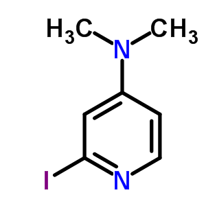 2-碘-N,N-二甲基-4-吡啶胺结构式_396092-83-4结构式
