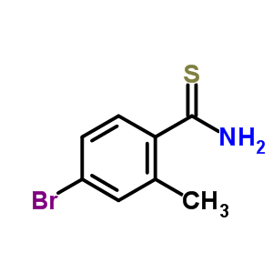 4-溴-2-甲基硫代苯甲酰胺结构式_397845-03-3结构式