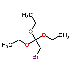 2-溴-1,1,1-三乙氧基-乙烷结构式_40070-39-1结构式
