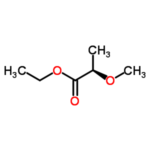 (R)-(-)-2-甲氧基丙酸乙酯结构式_40105-20-2结构式
