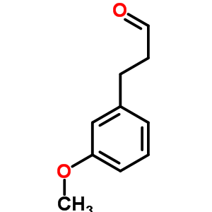 3-(3-甲氧基苯基)丙醛结构式_40138-66-7结构式