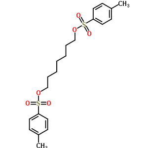 1,7-庚烷二醇,1,7-双(4-甲基苯磺酸盐)结构式_40235-95-8结构式