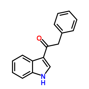 1-(1H-吲哚-3-基)-2-苯基乙酮结构式_40281-54-7结构式