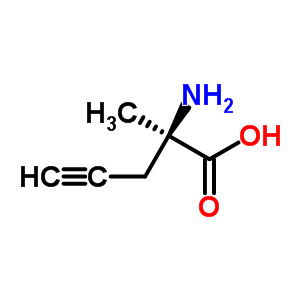 4-Pentynoicacid,2-amino-2-methyl-,(2r)-(9ci) Structure