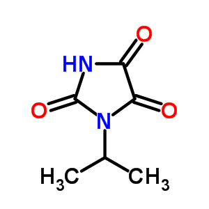 1-异丙基咪唑啉-2,4,5-三酮结构式_40408-39-7结构式