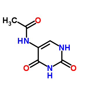 n-(1,2,3,4-四氢-2,4-二氧代-5-嘧啶)-乙酰胺结构式_40769-79-7结构式