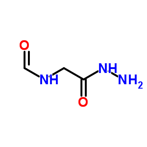 N-(肼羰基甲基)甲酰胺结构式_40868-95-9结构式