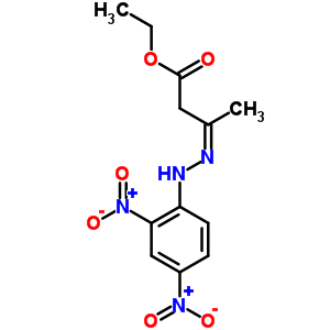 3-[2-(2,4-二硝基苯基)肼基]-丁酸乙酯结构式_4093-60-1结构式