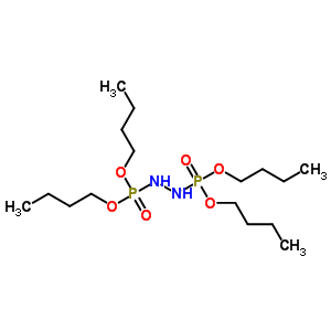 1,2-双(二丁氧基膦)肼结构式_4133-70-4结构式