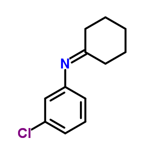 3-氯-n-环己基-苯胺结构式_41464-95-3结构式