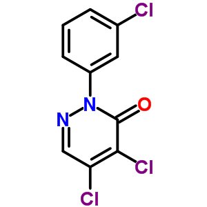 4,5-Dichloro-2-(3-chlorophenyl)pyridazin-3-oneStructure,41931-11-7Structure 4,5-Dichloro-2-(3-chlorophenyl)pyridazin-3-one Structure,41931-11-7Structure