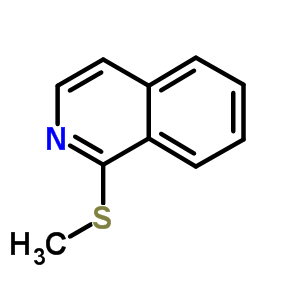 1-(甲基硫代)-异喹啉结构式_42088-41-5结构式