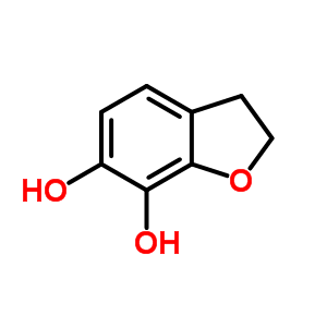 6,7-二羟基-2,3-二氢苯并呋喃结构式_42484-95-7结构式