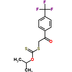 2-丙烷-2-基氧基羰基硫代磺酰基-1-[4-(三氟甲基)苯基]乙酮结构式_42574-10-7结构式