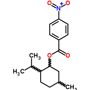 5-甲基-2-(1-甲基乙基)-环己醇 1-(4-硝基苯甲酸)结构式_4277-14-9结构式