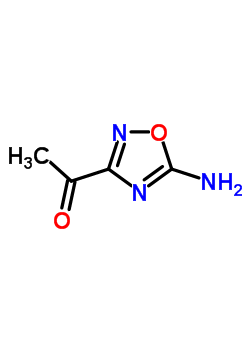 (9ci)-1-(5-氨基-1,2,4-噁二唑-3-基)-乙酮结构式_42837-62-7结构式