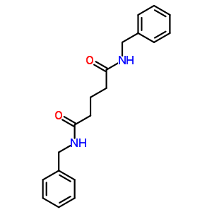N,N-二苄基戊烷二酰胺结构式_42856-47-3结构式
