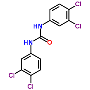 1,3-双(3,4-二氯苯基)脲结构式_4300-43-0结构式
