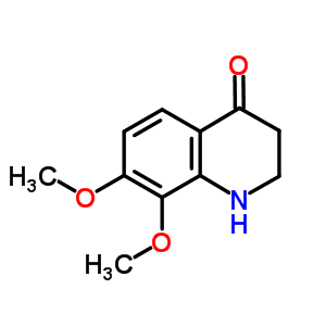 7,8-二甲氧基-2,3-二氢-1H-4-喹啉酮结构式_436810-55-8结构式