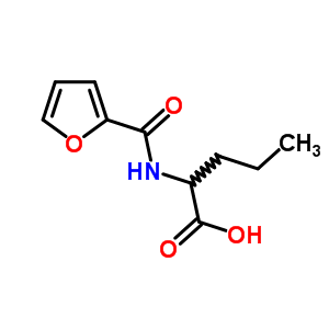 2-[(呋喃-2-羰基)-氨基]-戊酸结构式_436855-71-9结构式