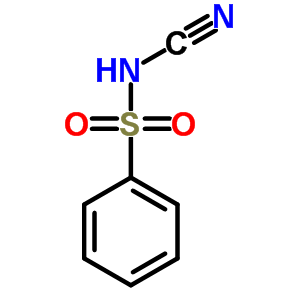 n-氰基-苯磺酰胺结构式_4392-45-4结构式