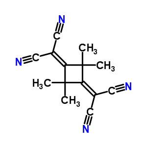 (9CI)-2,2-(2,2,4,4-四甲基-1,3-环丁烷二基)双丙二腈结构式_4462-99-1结构式