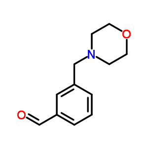 3-(吗啉甲基)苯甲醛结构式_446866-83-7结构式