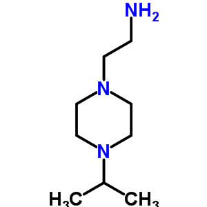 2-(4-异丙基哌嗪-1-基)乙胺结构式_4489-53-6结构式