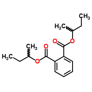 邻苯二甲酸二仲丁酯结构式_4489-61-6结构式