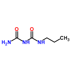 3-氨基甲酰-1-丙基-脲结构式_44918-10-7结构式
