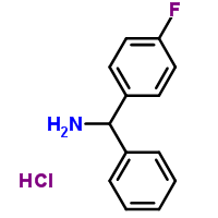 C-(4-氟-苯基)-C-苯基-甲基胺盐酸盐结构式_451503-41-6结构式