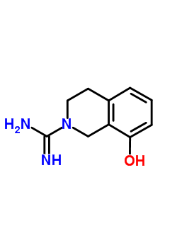 8-羟基异喹胍结构式_46286-45-7结构式