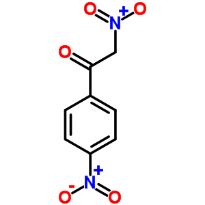 2-硝基-1-(4-硝基苯基)-乙酮结构式_46417-99-6结构式