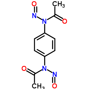 N-[4-(乙酰基-亚硝基-氨基)苯基]-n-亚硝基-乙酰胺结构式_46893-09-8结构式