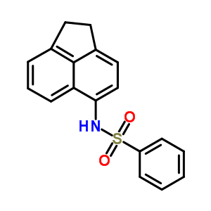 n-(1,2-二氢-5-乙酰萘)-苯磺酰胺结构式_4709-70-0结构式