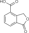 1,3-二氢-1-氧代-4-异苯并呋喃羧酸结构式_4792-27-2结构式