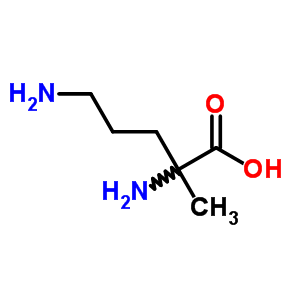 (9ci)-2-甲基-鸟氨酸结构式_48047-94-5结构式