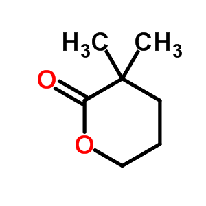 3,3-二甲基-四氢-吡喃-2-酮结构式_4830-05-1结构式