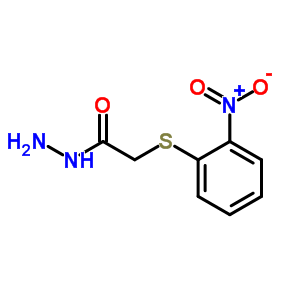 2-[(2-硝基苯基)硫代]乙酰肼结构式_4871-40-3结构式