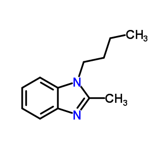 (9ci)-1-丁基-2-甲基-1H-苯并咪唑结构式_4887-85-8结构式
